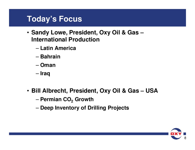 Analyst Meeting – Occidental Petroleum Corp – slide 16