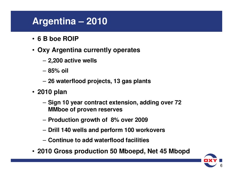 Analyst Meeting – Occidental Petroleum Corp – slide 24