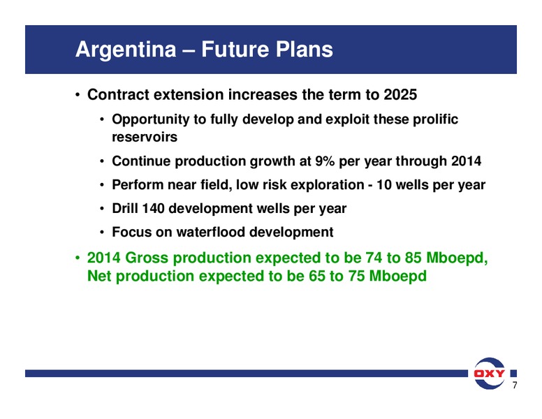 Analyst Meeting – Occidental Petroleum Corp – slide 25