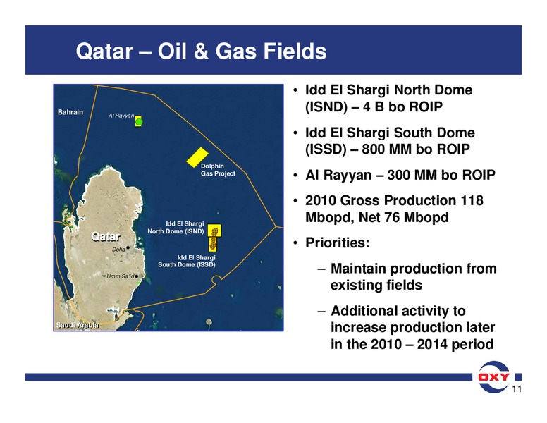 Analyst Meeting – Occidental Petroleum Corp – slide 29