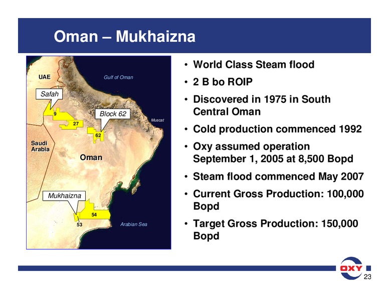 Analyst Meeting – Occidental Petroleum Corp – slide 41