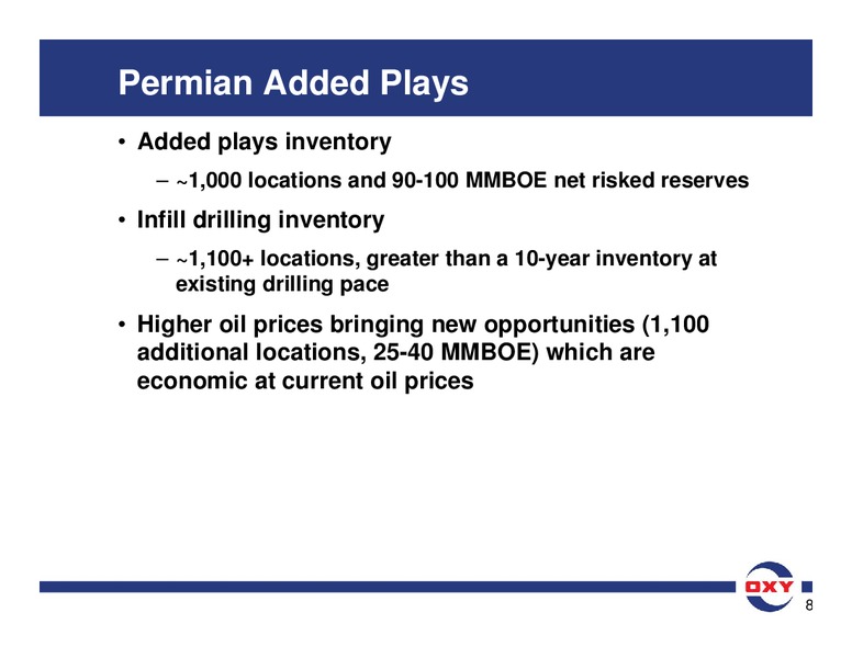 Analyst Meeting – Occidental Petroleum Corp – slide 58