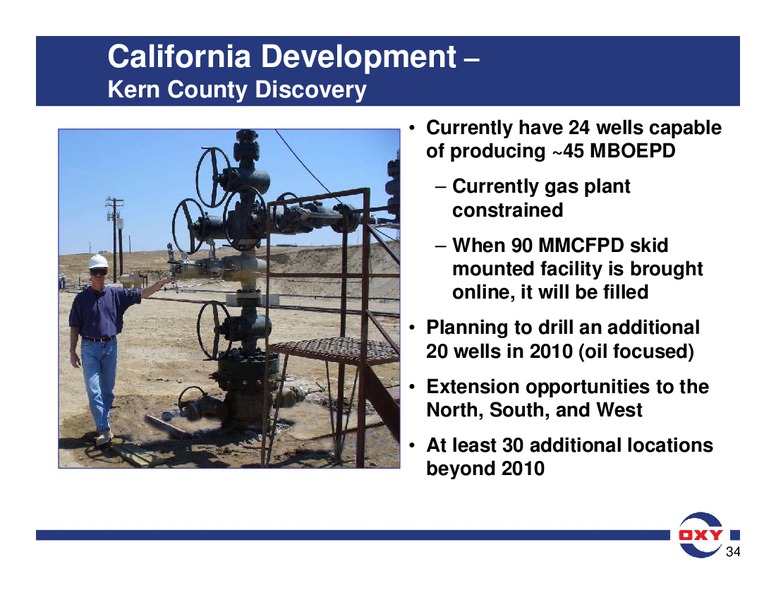 Analyst Meeting – Occidental Petroleum Corp – slide 84