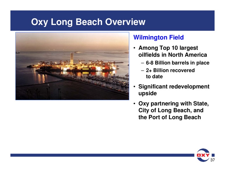Analyst Meeting – Occidental Petroleum Corp – slide 87