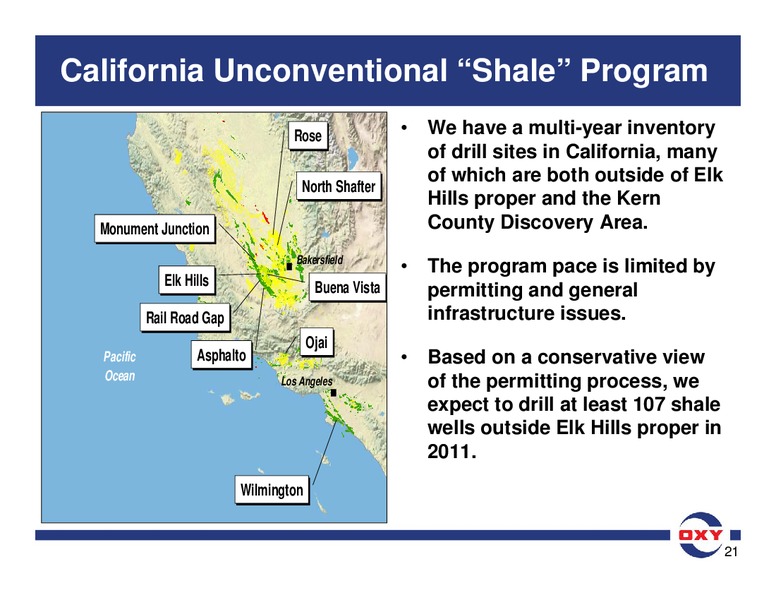 UBS Global Oil Gas Conference – Occidental Petroleum Corp – slide 21