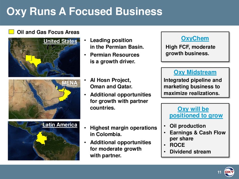 Bernstein Strategic Decisions Conference – Occidental Petroleum Corp – slide 11