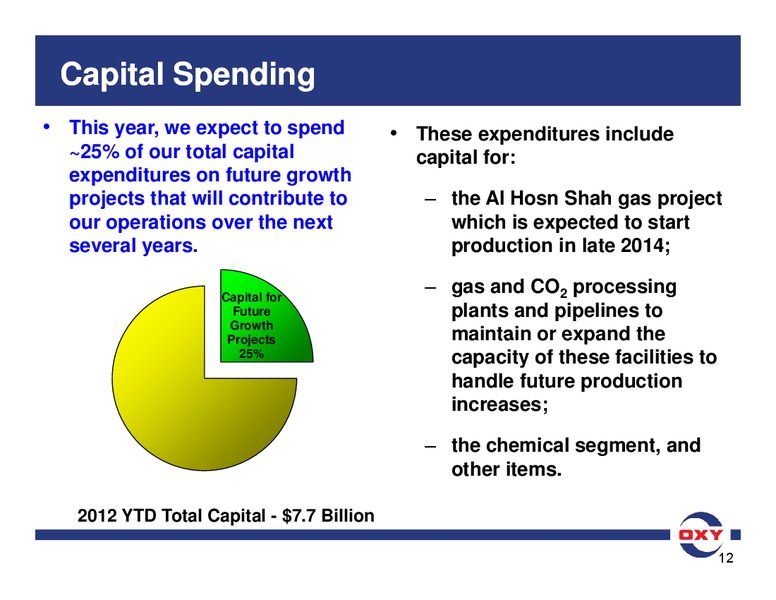 BAML Global Energy Conference – Occidental Petroleum Corp – slide 12