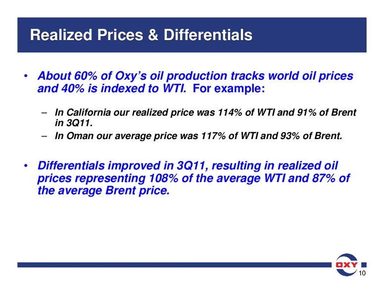 BAML Global Energy Conference – Occidental Petroleum Corp – slide 10