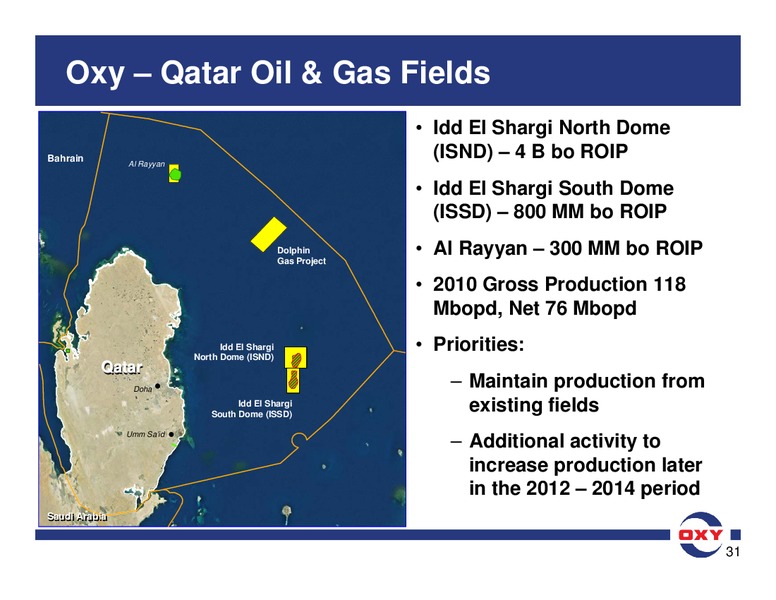 BAML Global Energy Conference – Occidental Petroleum Corp – slide 31