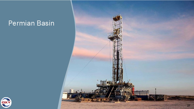 4Q 2016 Earnings Conference Call – Occidental Petroleum Corp – slide 26