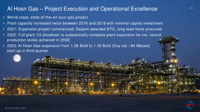 4Q 2022 Earnings Presentation – Occidental Petroleum Corp – slide 32