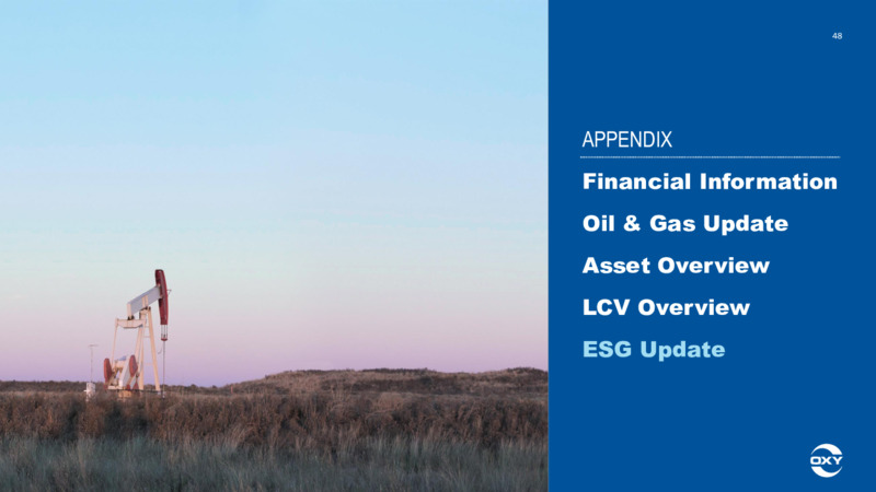 4Q 2022 Earnings Presentation – Occidental Petroleum Corp – slide 47