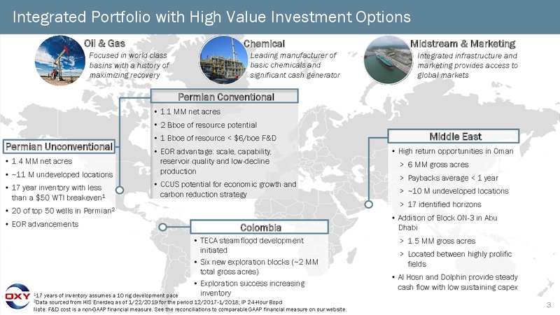 Scotia Howard Weil  Annual Energy Conference – Occidental Petroleum Corp – slide 2