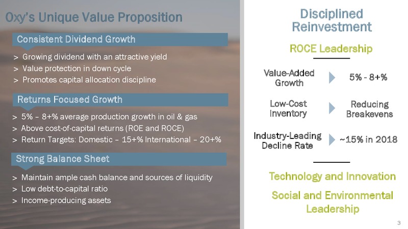 Scotia Howard Weil 2018 Energy Conference – Occidental Petroleum Corp – slide 2