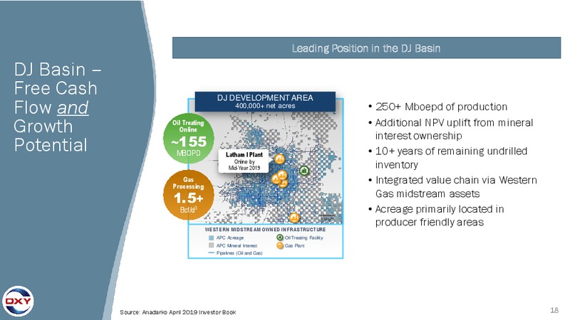Acquisition of Anadarko Petroleum – Occidental Petroleum Corp – slide 15