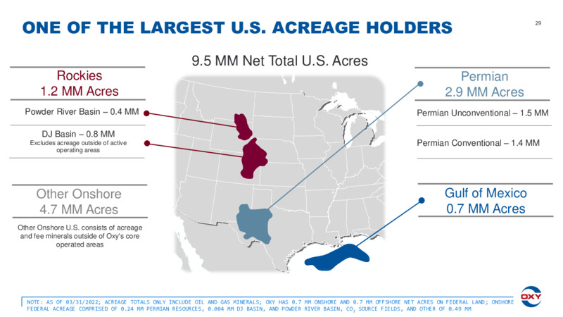 Q1 2022 Earnings Presentation – Occidental Petroleum Corp – slide 28