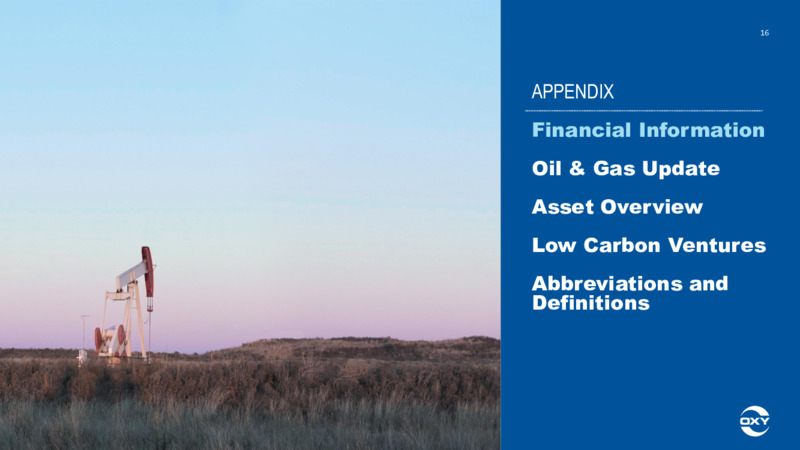 1Q 2024 Earnings Presentation – Occidental Petroleum Corp – slide 15