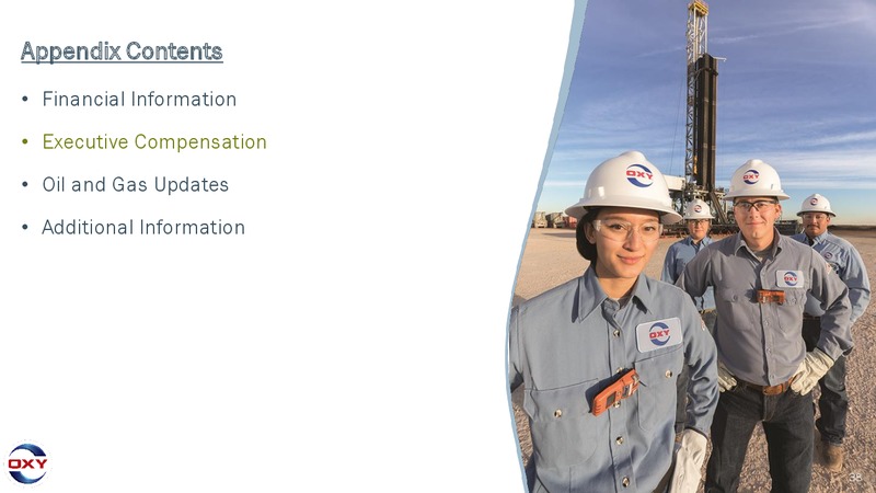 May 2019 Investor Presentation – Occidental Petroleum Corp – slide 37