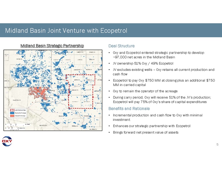 2Q 2019 Earnings Presentation – Occidental Petroleum Corp – slide 4