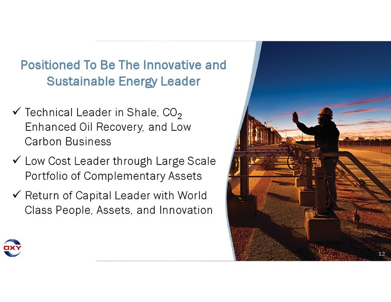 2Q 2019 Earnings Presentation – Occidental Petroleum Corp – slide 11