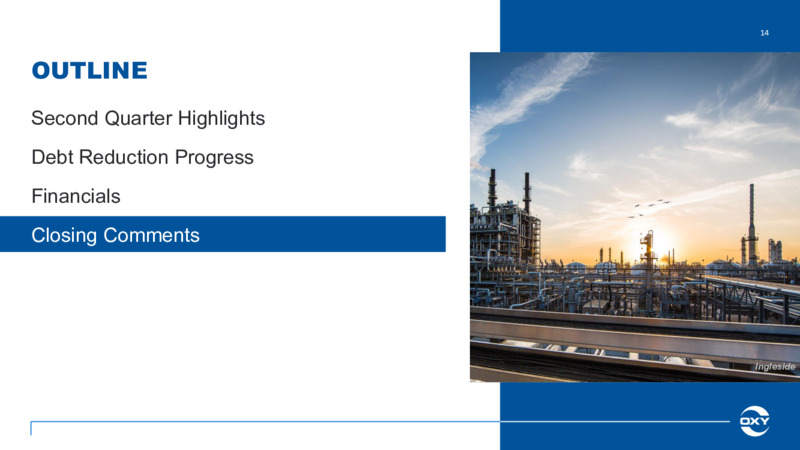 2Q 2025  Earnings Conference Call – Occidental Petroleum Corp – slide 13