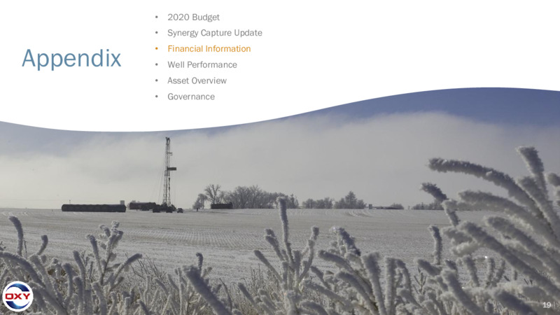 Q2 2020 Earnings Presentation – Occidental Petroleum Corp – slide 18