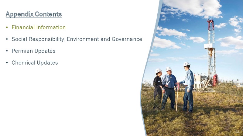 3Q 2018 Earnings – Occidental Petroleum Corp – slide 21
