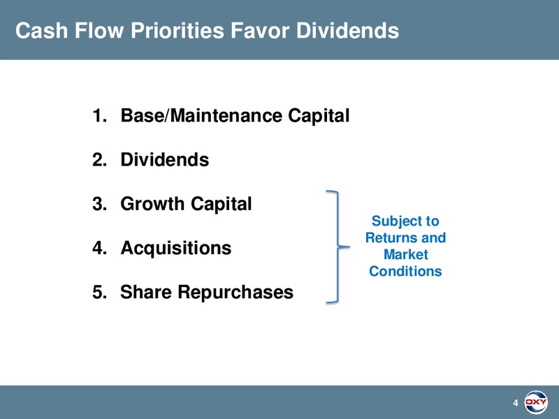 BAML Global Energy Conference – Occidental Petroleum Corp – slide 3