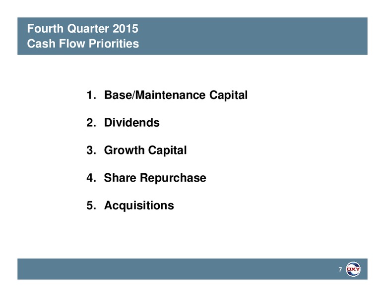 Q4 2015 Results – Occidental Petroleum Corp – slide 6
