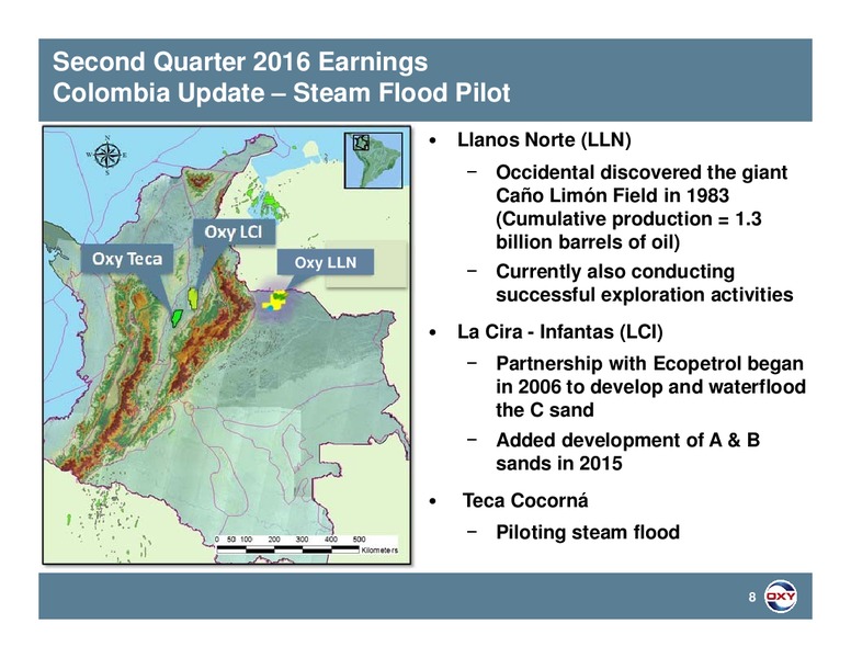 Q2 2016 Earnings Conference Calls – Occidental Petroleum Corp – slide 7