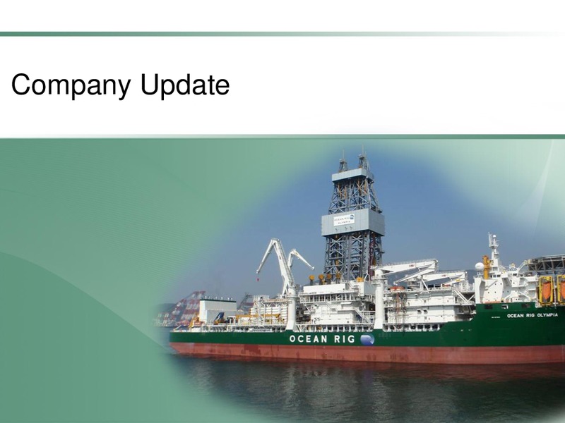 Q2 2012 Earnings Call – Ocean Rig UDW Inc. – slide 8