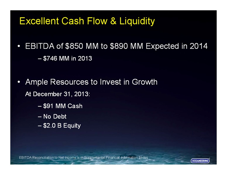 HOWARD WEIL ENERGY CONFERENCE – Oceaneering International – slide 9