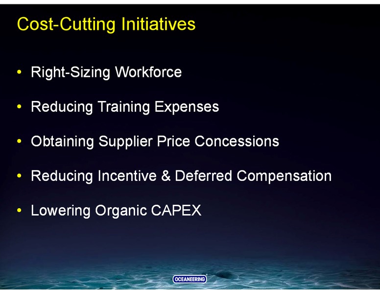 Jefferies Energy Conference – Oceaneering International – slide 6
