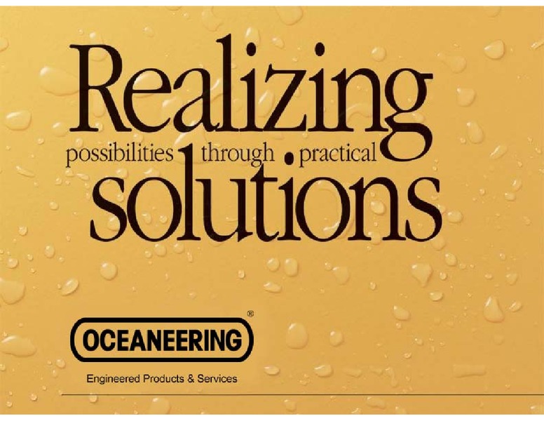 STEPHENS FALL INVESTMENT CONFERENCE – Oceaneering International – slide 28