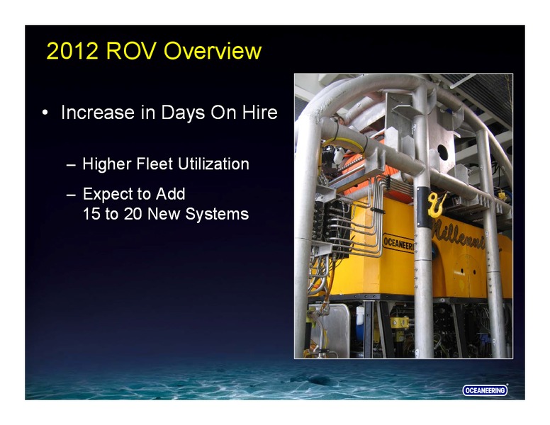 JEFFERIES 2ND ANNUAL GLOBAL ENERGY CONFERENC – Oceaneering International – slide 18