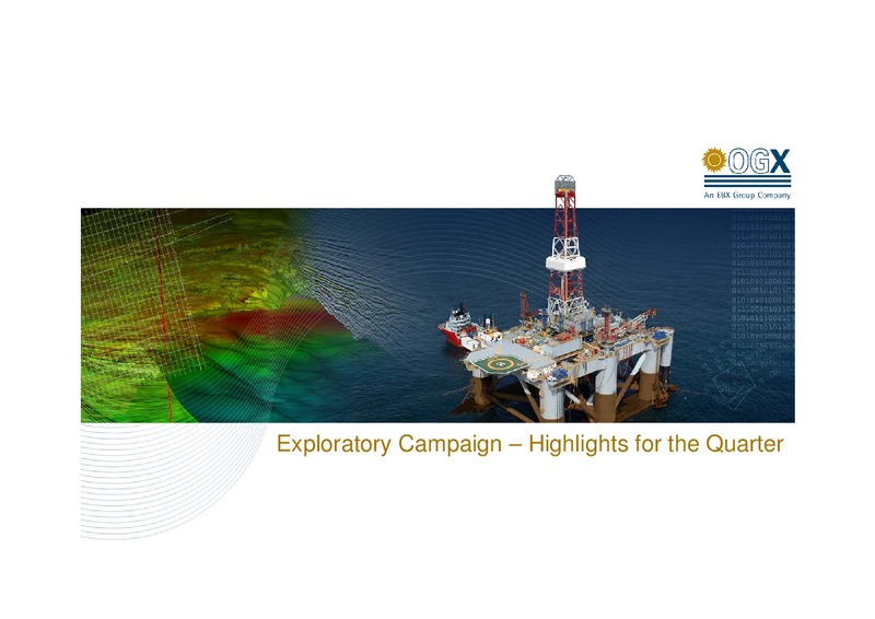 Q3 2010 EARNINGS CALL – OGX Petroleo – slide 6