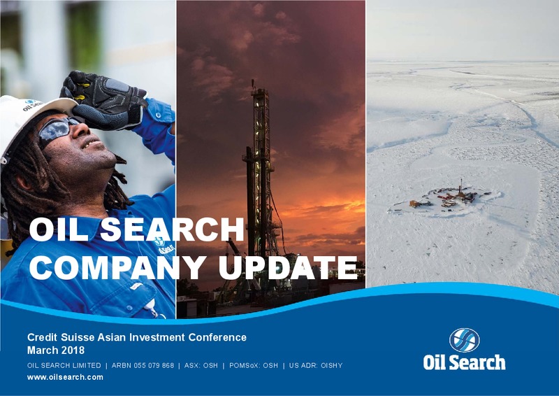 Credit Suisse Asian Investment Conference – Oil Search Limited – slide 32