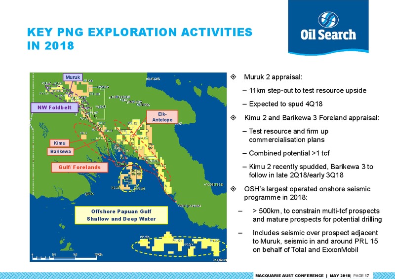 Macquarie Australia Conference – Oil Search Limited – slide 16