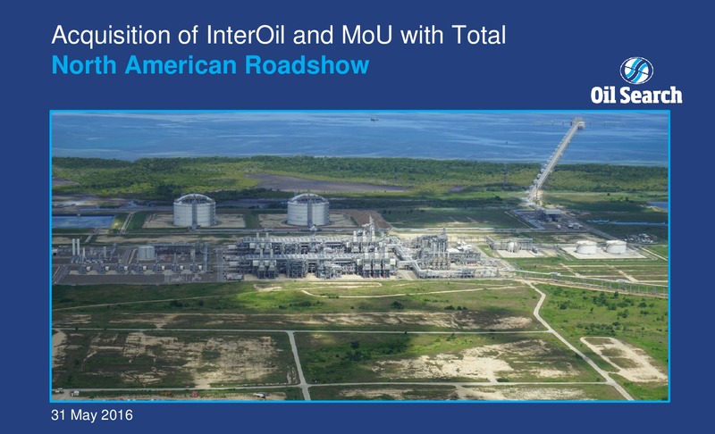 North American Roadshow – Oil Search Limited – slide 1