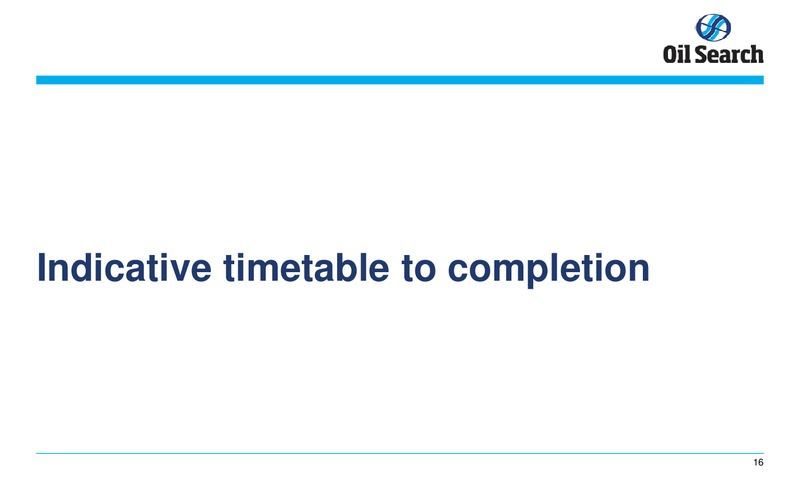 North American Roadshow – Oil Search Limited – slide 17