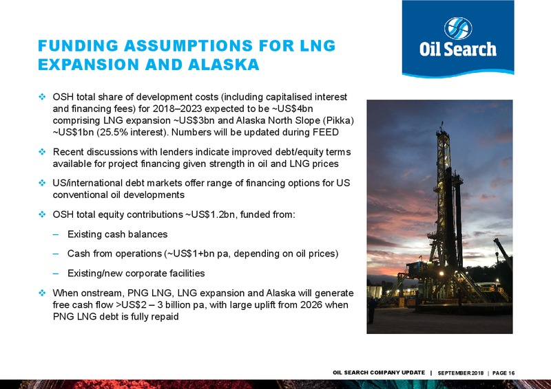 CLSA Investors' Forum Hong Kong – Oil Search Limited – slide 15