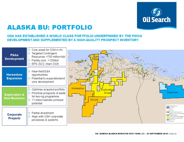 Oil Search Alaska Field Trip – Oil Search Limited – slide 55