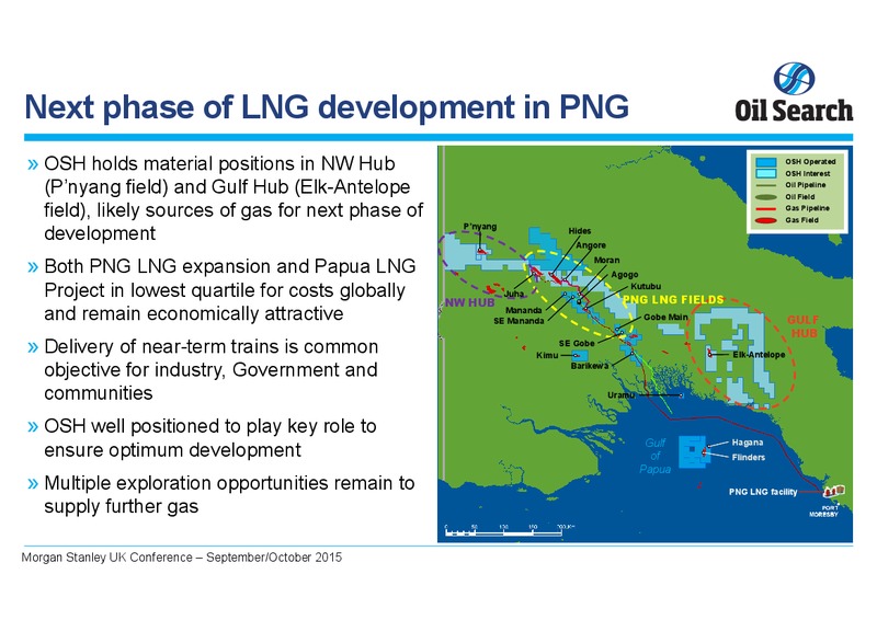 Morgan Stanley UK Conference – Oil Search Limited – slide 8