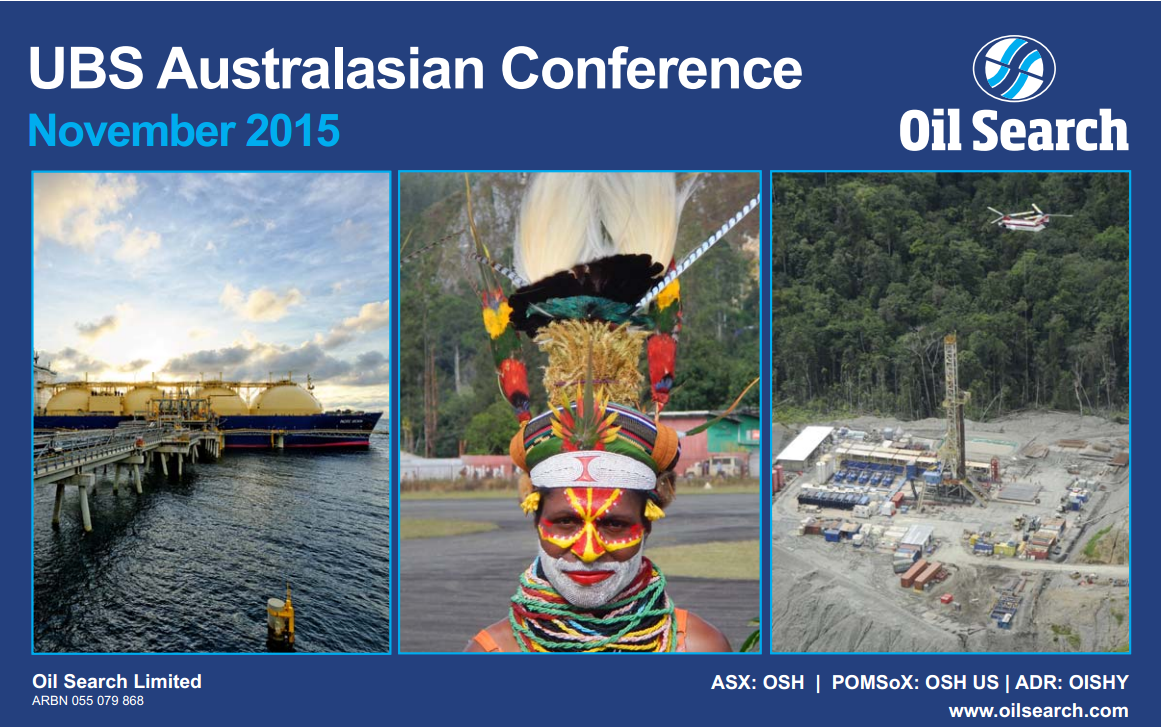 UBS Australasian Conference – Oil Search Limited – slide 1