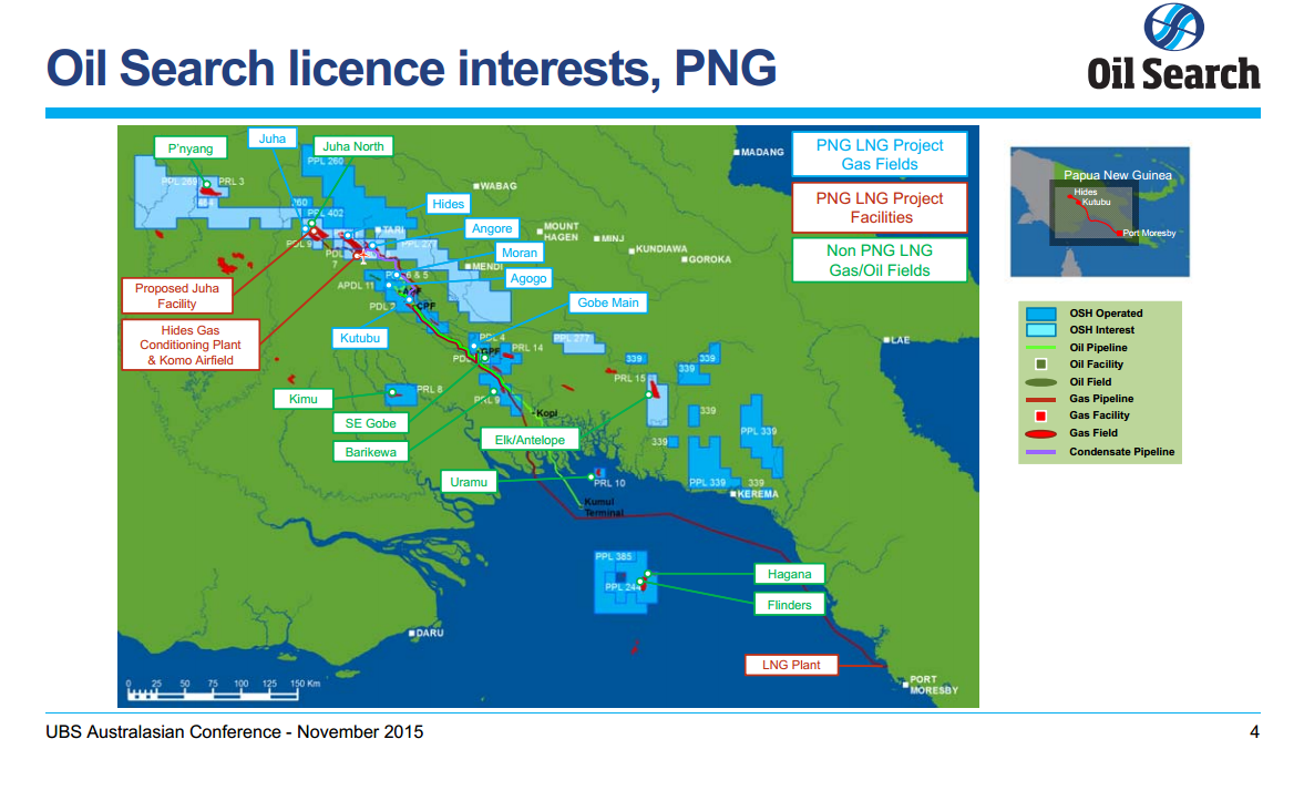 UBS Australasian Conference – Oil Search Limited – slide 4