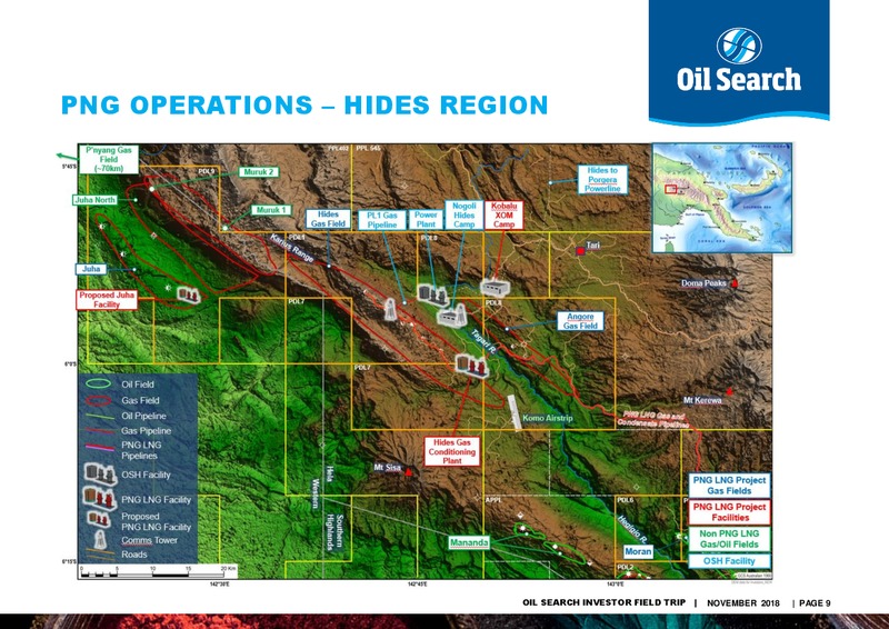 November 2018 Investor Presentation – Oil Search Limited – slide 8