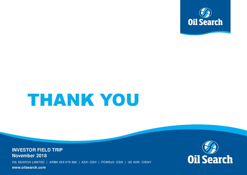 November 2018 Investor Presentation – Oil Search Limited – slide 64