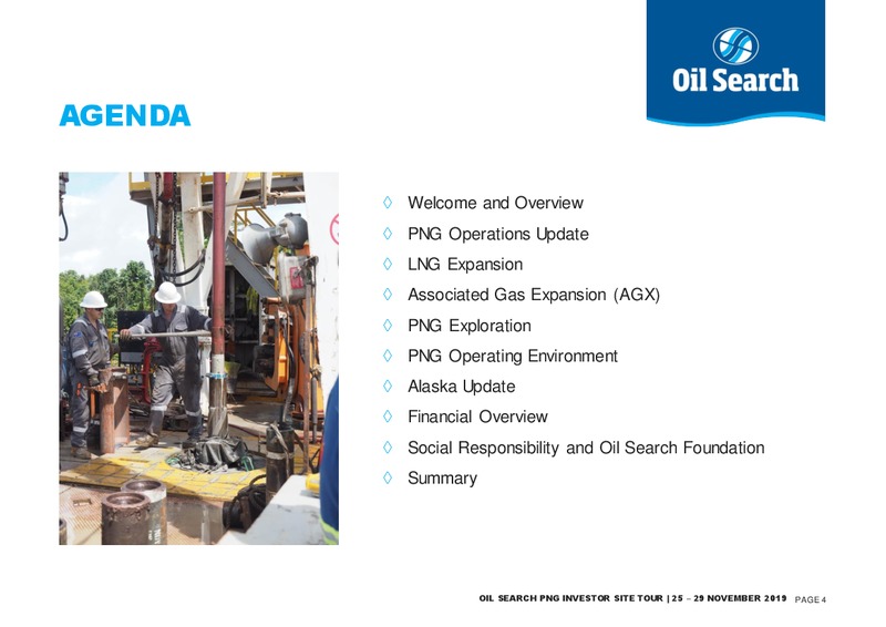 PNG Field Trip Presentation – Oil Search Limited – slide 3