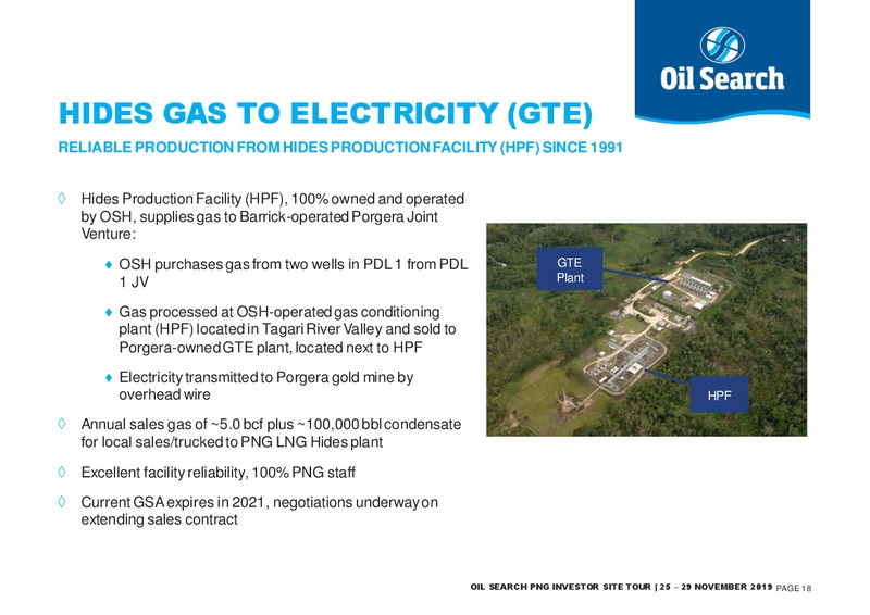 PNG Field Trip Presentation – Oil Search Limited – slide 17