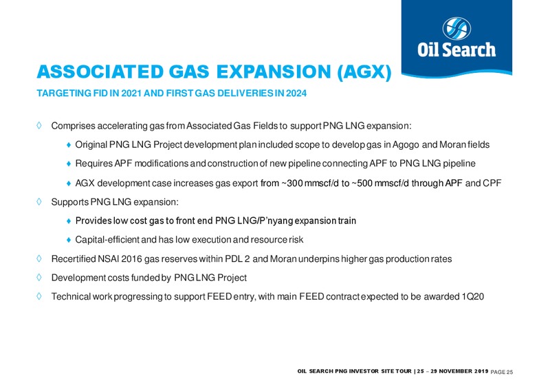 PNG Field Trip Presentation – Oil Search Limited – slide 24